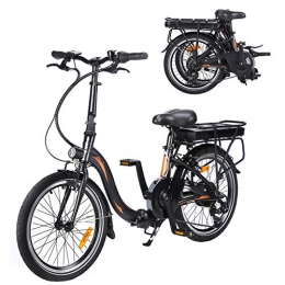 CM67 vélo Vélo électrique léger, Trottinette lectrique 20 Pouces 250W 36V 10Ah(50-55km) Vélos de Route Adultes Cadeaux