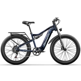 Kinsella vélo Vélo électrique MX03 Moteur Puissant 7 Vitesses Shimano, Cadre en Aluminium, pneus Gras 26'' 48V 17.5AH