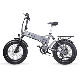 Shengmilo vélo Vélo électrique Pliable Shengmilo, MX21, Couple 48V 56N∙M, vélo électrique de Marche en Ville pour Adultes, vélos électriques 20 * 4.0 Fat Tire, Freins à Disque Avant et arrière