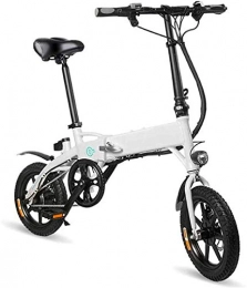 HCMNME vélo Vélo électrique Pliable, Vélo de neige électrique, vélo électrique pliable pour adultes Vélo de montagne avec 36V 7, 8Ah Batterie lithium-ion 250w Moteur et écran LED pour parcours en plein air Lithium