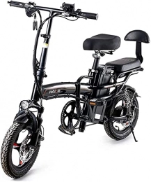 CASTOR vélo Vélo électrique Vélos, vélo électrique vélo de vélo de gros pneu Smart City Mountain Booster Booster pour adultes, Vélo en alliage d'aluminium de 400W avec 3 modes de conduite Hauteur réglable Portabl