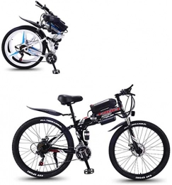 Erik Xian vélo Vélo électrique électrique VTT 26 pouces Le cadre Fat Tire Vélo électrique, 36V 8AH / 10Ah / 13Ah amovible Batterie au lithium, Adulte auxiliaire Vélo 350W Moteur Montagne Neige E-Bike, haute teneur e
