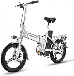 Erik Xian vélo Vélo électrique électrique VTT Vélos électriques rapides for adultes Lightweight vélo électrique 16 pouces Roues Ebike Portable avec pédale 400W servodirection est en aluminium Vélo électrique Vitesse