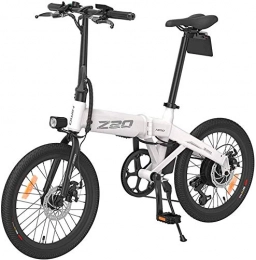 Fangfang vélo Vélos électriques, 48V 10.4Ah Vélos électriques pliants pour adultes Cadre en aluminium pliable Cadre en aluminium, freins à double disque Trois modes de cyclisme: pédale, booster électrique et tout é