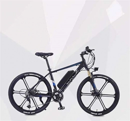 Fangfang vélo Vélos électriques, Adulte 26 pouces électrique VTT, 36V Batterie au lithium 27 Vitesse vélo électrique, à haute résistance Cadre en alliage d'aluminium, en alliage de magnésium Roues , Bicyclette