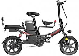 Fangfang vélo Vélos électriques, Bicyclettes électriques adultes pliant vélo électrique de 14 pouces batterie au lithium e vélo 48V 400W hautes acier au carbone E Bicyclette Économie d'énergie de vélo de tous terra