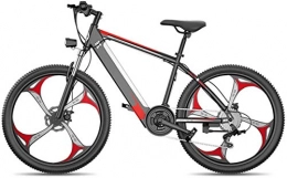 Fangfang vélo Vélos électriques, VTT électrique 400W 26 '' Fat Tire Vélo électrique Montagne E-Bike Pleine Suspension for Les Adultes, 27 Vitesses Shifter en Alliage d'aluminium Ebike Vélo, vélo légers, Bicyclette