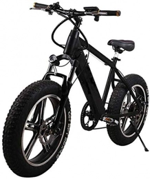 Fangfang vélo Vélos électriques, Vélo de montagne électrique, Grande amovible Capacité de la batterie au lithium-ion (48V 350W), pédale Assist VTT, Fat Tire Ebike, double Frein à disque hydraulique , Bicyclette