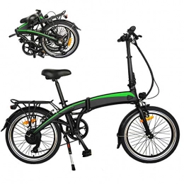 CM67 vélo Vélos électriques Vélo de Ville électrique Vélo Pliant avec Batterie Amovible Vélo électrique réglable en Hauteur Convient pour Les Cadeaux Adultes