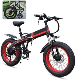 Fangfang vélo Vélos électriques, Vélo électrique pliant pour adultes, vélo électrique de 20 "à vélo / trajet en activité avec moteur 350W, batterie 36V 10ah amovible, engrenages de transmission professionnelle à 5