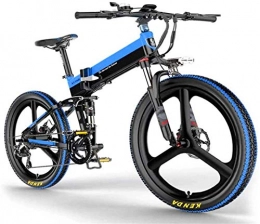 Fangfang vélo Vélos électriques, Vélo électrique pour adultes 48V 10Ah Lithium-ion Batterie amovible, cadre en alliage d'aluminium et la roue alliage de magnésium ultra-légère, ont trois modes d'équitation intégrés