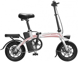 Fangfang vélo Vélos électriques, Vélos électriques rapides for adultes 14 pouces portable ultra-léger sur pneus haute-carbone Cadre en acier Vélo électrique 400W brushless avec amovible 48V Lithium-ion , Bicyclette