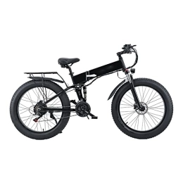 WASEK Vélos électriques WASEK Vélos électriques pliants, Scooters à Vitesse Variable, VTT assistés Tout-Terrain, Se Rendre au Travail, Véhicules électriques à Deux Roues (Black 12.8A)