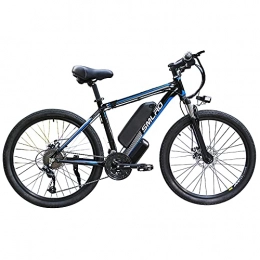 YYAO Vélos électriques YYAO Vélo Électrique, Vélo de Montagne Électrique de 26'', Batterie Amovible 48V / 13AH 350W, Vélo de Banlieue Électrique à 21 Vitesses pour Adulte, Absorption Totale des Chocs