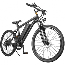 YYGG Vélos électriques YYGG Vélo Électrique pour Vélo de Montagne Électrique, 350W, 10AH, 36V, 26", Vélo de Ville Léger, Vélo de Ville, Vélo Mixte Adulte(Noir)