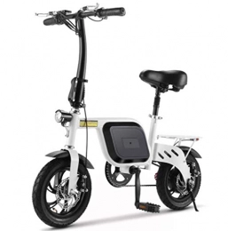 ZXL Vélos électriques ZXL Scooter Électrique, Avec Éclairage Led À Double Absorption Des Chocs, Vélo Électrique Pliable Léger, Distance Maximale de Course de 30 Km 48V Pour Adulte