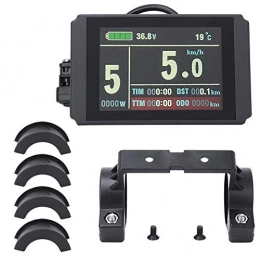 Fahrrad-LCD-Instrument, KT-LCD8H 24V 36V 48V Fahrrad-Lithium-Batterie-Konvertierung Intelligentes LCD-Instrument mit buntem Bildschirm und normalem Anschluss