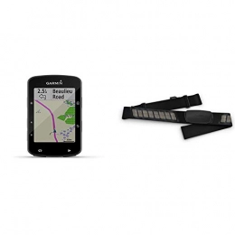 Garmin Zubehör Garmin Edge 520 Plus GPS-Fahrradcomputer - Navigationsfunktionen, Europakarte, 2, 3“ Display & Premium-Herzfrequenz-Brustgurt Dual Basic, Herzfrequenzdaten in Echtzeit