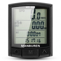 HXiaDyG Zubehör HXiaDyG Fahrrad-TachometerFahrrad Tachometer Kilometerzähler MTB Rennrad Radfahren Computer Stoppuhr Wireless / WiredFahrrad KilometerzählerWasserdichtfür Fahrrad (Size:Wireless; Color:Black)