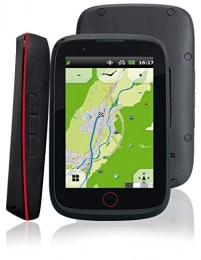 IBEX Tiger EVO Falk Fahrrad,Bike,Wander,Outdoor GPS Navigationsgerät,3,5 Zoll kapazitives Display,45 europäische Länder,Rundkursfunktion,elektronischer Kompass,Geocaching,Fahrradhalterung