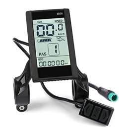 Wlauqueta Protocol 2 Elektrofahrrad Bildschirm 24V 36V 48V LCD S830 Bildschirm mit Wasserdichtem USB Anschluss