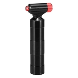 Feixunfan Fahrradpumpen Feixunfan Fahrradpumpe Fahrrad-Inflator-Reifenpumpe perfekt zum Verstauen in Ihrem Satteltasche für Fahrrad Ballon Fußball (Farbe : Black, Size : ONE Size)