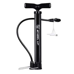 Inchant Tragbare Fahrrad Standpumpe - 120 psi Fahrradluftpumpe automatisch Reversible Presta & Schrader Ventile, Fahrrad-Reifen-Inflator mit Multifunktions-Kugel-Nadel