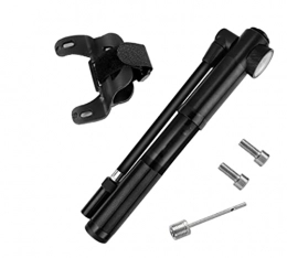 JIEYANG Zubehör JIEYANG YouCg Fahrradpumpe 300 psi radling Reifenflügelgabel Gabelschlauch MTB Road Tragbare Fahrradpumpe (Color : Black with Hose)