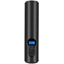 Nvshiyk Zubehör Nvshiyk Tragbare Fahrradreifenpumpe 15 Zylinder Smart Auto Air Pumpe Tragbare Luftpumpe Fußball Luftpumpe Wireless Elektrische Luftpumpe für Straße, Kugelpumpe (Farbe : Black, Size : 25x5.5cm)