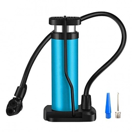 Qiutianchen Zubehör Qiutianchen Fahrradstandpumpe, tragbare Mini-Fahrrad Standpumpe, kompakte Fahrradluftpumpe, tragbar und kompakt. (Color : Blue, Size : Standard Size)