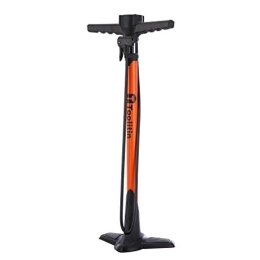 TOOLITIN Fahrradpumpen TOOLITIN Pro Fahrradpumpe mit Manometer, 180 Psi Hochdruckpumpe, kompatibel mit Presta- und Schrader-Ventil, Fahrradreifenpumpe für Rennrad, MTB, Hybrid, Bälle