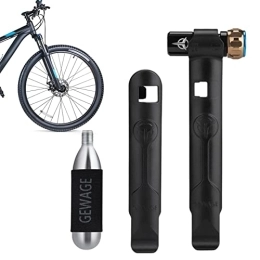 Ulapithi Fahrradpumpen ulapithi Luftpumpe für Fahrrad | Radfahren Reifenpumpe | Pocket Air Fahrradpumpe für Fahrrad, US-französische Mund-Reifenpumpe für Rennrad, Mountainbike, Fahrradreifen-Reparaturset