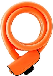 UPPVTE Zubehör UPPVTE Mountain Bicycle Lock, Anti-Diebstahl-Stahlketten-Kettenring-Lock-Lock-Kabel-Kabel-Bike-Motorrad-Fahrrad-Fahrrad-Zubehör Fahrradschloss (Color : Orange)