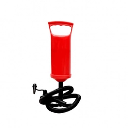 Zago Fahrradpumpen ZAGO Fahrradpumpen-Set Hochwertige Inflation Hand Luftpumpe for Luftbett Camping Strand Spielzeug leichte tragbare Fahrradpumpe mit Manometer (Farbe : Rot)