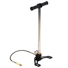 Zerone Hochdruck pumpe, 4500psi Hochdruck Luftpumpe Handpumpe Faltbar Air Gun Pump PCP Edelstahl für Alle Ventile Hochdruck Fahrradpumpe Rennrad Luftpumpe