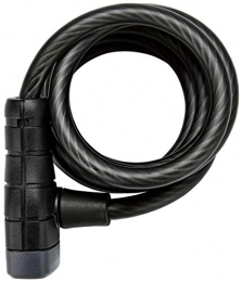 ABUS Zubehör ABUS 86168 Spiralkabelschloss Primo 5510K / 180 + SCLL-Halterung - Fahrradschloss aus 10 mm starkem, flexiblem Kabel - ABUS-Sicherheitslevel 3 - 180 cm - Schwarz