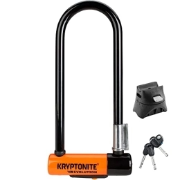 Kryptonite Fahrradschlösser Kryptonite Evolution Mini 9 Verschluss Mit Griff, schwarz / orange, One Size