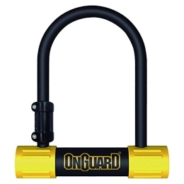 ONGUARD Fahrradschlösser ONGUARD Bulldog Mini-U-Schloss, 8, 9 x 14, 9 cm, Schwarz