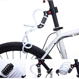 YUXIAN Fahrradschlösser YUXIAN Code Passwort Fahrradkombinationsschloss Fahrradkabelschloss Robuste Sicherheit Codierte Stahlverdrahtung Fahrradsicherheitsschloss